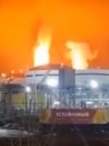 Another Russian Oil Port In Flames After Drone Strike