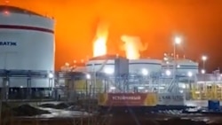 Încă un port petrolier rusesc în flăcări după un atac ucrainean cu drone