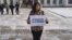 Пикет перед публичными слушаниями в Госсобрании РБ