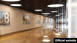 Bakı metrosunun yeni açılmış "8 Noyabr" stansiyası