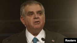 Американскиот секретар за транспорт Реј Лахуд 