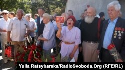 Представники вже забороненого «Союзу радянських офіцерів» під час акції у Дніпрі, 22 червня 2017 року