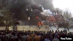 Гарыць дом Рауфа Габібава