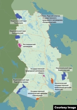 Заповедники Карелии