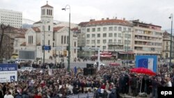 Protest u Sarajevu, Arhiva, 27.02.2007 