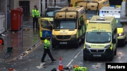 Pobjednička parada Liverpoola kada se vozilo zabilo u navijače na ulici, 26. maj 2025. 