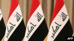 Adel Abdul Mahdi, the new prime minister, addresses the Iraqi parliament during the vote on the new government, October 24, 3018 in Baghdad. -