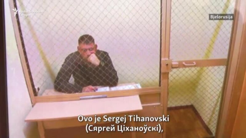 Ko je Sergej Tihanovski i zašto ga Bjelorusija osuđuje na 18 godina zatvora