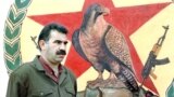 Abdullah Öcalan Livanın Bekaa vadisindəki Helva kəndində təlim düşərgəsində. 1992