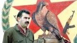 Фото від 1992 року: Лідер РПК Абдулла Оджалан у тренувальному таборі в долині Бекаа в Лівані за два кілометри від кордону з Сирією 
