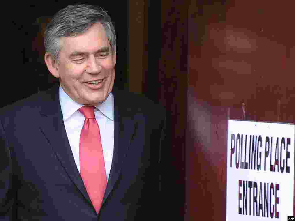  Gordon Brown nakon glasanja, 06.05.2010. 