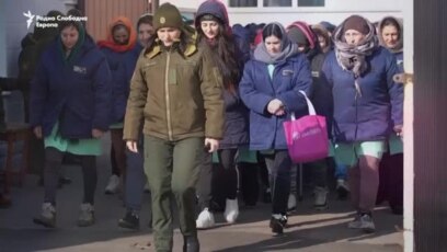 Украински осуденички - војници на фронтот