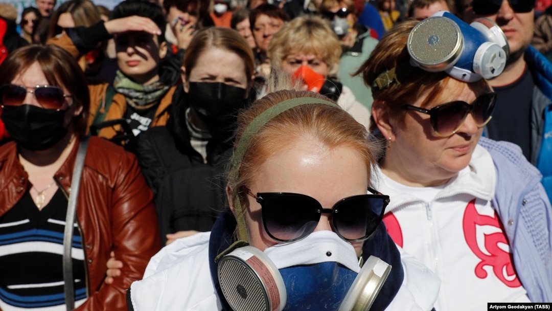 Protesters who demonstrated against a leaky landfill near Volokolamsk, Russia, surprised authorities with the strength of their demonstrations.