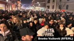 protest Čačak Serbia