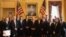 Israeli delegation at the White House, Tweeted by Jason Greenblatt, Trump's assistant and special representative
