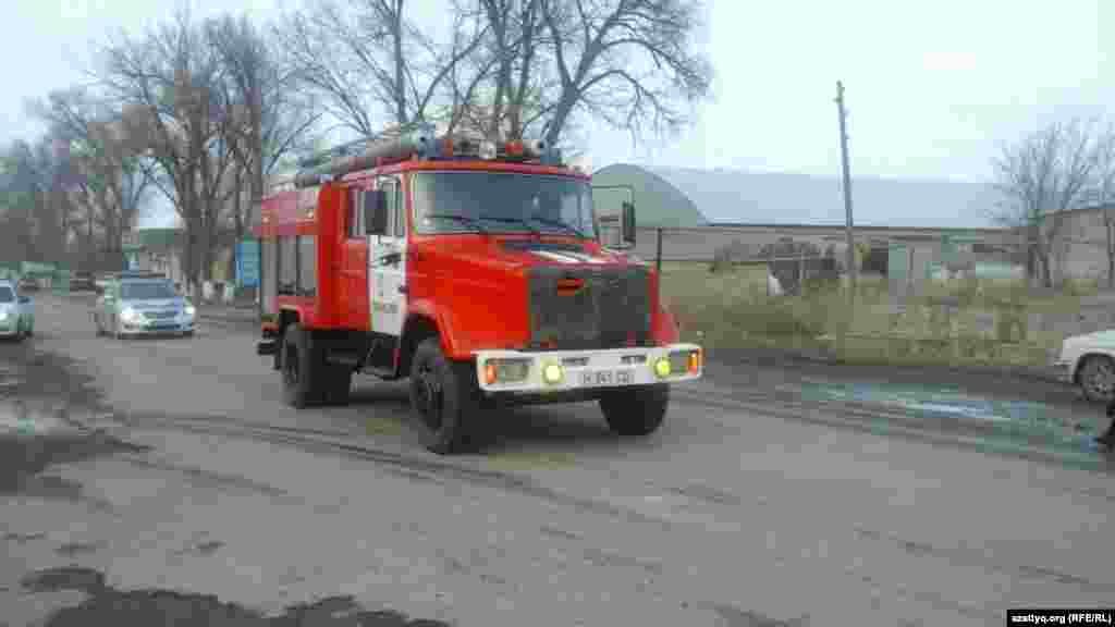 В cело была доставлена и противопожарная техника.&nbsp;