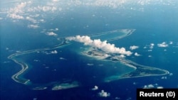 Острів Дієго-Гарсія, на якому розташована спільна американсько-британська військова база