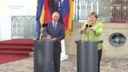 Merkel, Putin Discussing Ukraine, Energy, Iran, And Syria