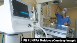 Toate cele 12 centre perinatale din spitalele raionale, inclusiv de la Nisporeni, au fost recent renovate și dotate cu echipament modern cu sprijinul UNFPA. În imagine, centrul de la Cahul
