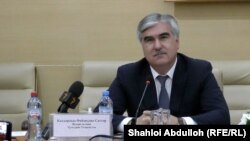 Министр финансов Таджикистана Файзиддин Каххорзода 