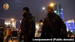 Міліцэйскіх патрулёў у Менску на навагоднія сьвяты стала больш. Ілюстрацыйнае фота 