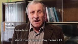 Briefly...Ukraine's Mykola Semena on Media Freedom