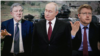 Коллаж: Явлинский, Путин, Рыбаков