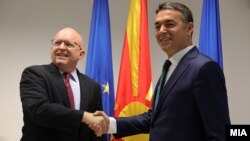 Филип Рикер и Никола Димитров во Скопје