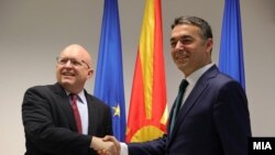 Филип Рикер и Никола Димитров во Скопје