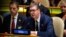 Serbian President Aleksandar Vucic addresses the United Nations General Assembly before voting on a UN resolution to create an international day to commemorate the Srebrenica genocide. (file photo)