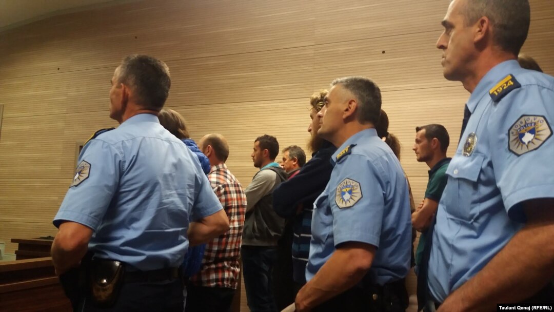 Izricanje presude u sudu u Prištini