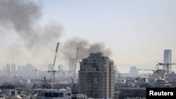 In atac iranian cu rachete a lovit o clădire rezidențială din centrul Israelului. 24 martie 2026.