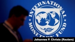 Logoja e Fondit Monetar Ndërkombëtar.