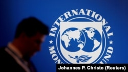 Logoja e Fondit Monetar Ndërkombëtar.