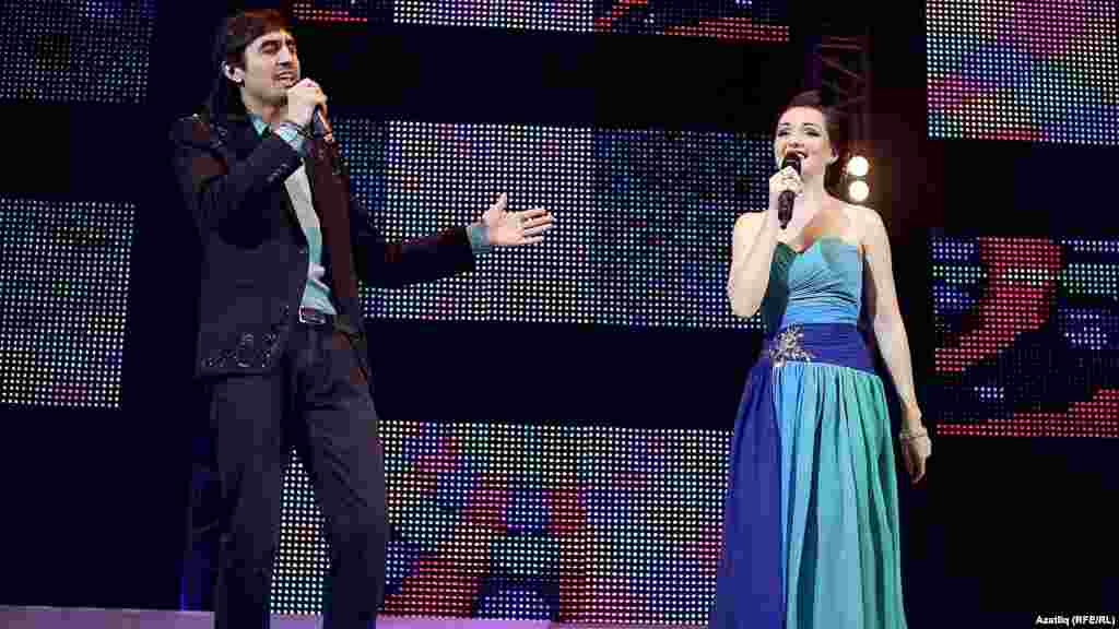 Композитор Марат Мухин һәм Илмира Нәгыймова 