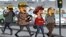 Azerbaijan - cartoon on taxi drivers