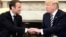Эммануэль Макрон и Дональд Трамп, Вашингтон, 24 апреля 2018
