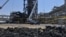 A destroyed installation in Saudi Arabia's Khurais oil processing plant on September 20.