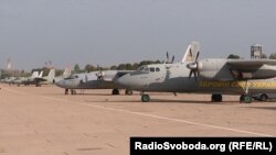Літаки 15-ї бригади транспортної авіації ЗСУ на території військової частини в Борисполі, жовтень 2020 року