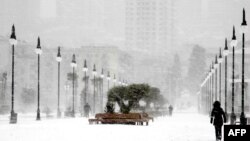 Bakı, qar və külək, 31 yanvar 2014