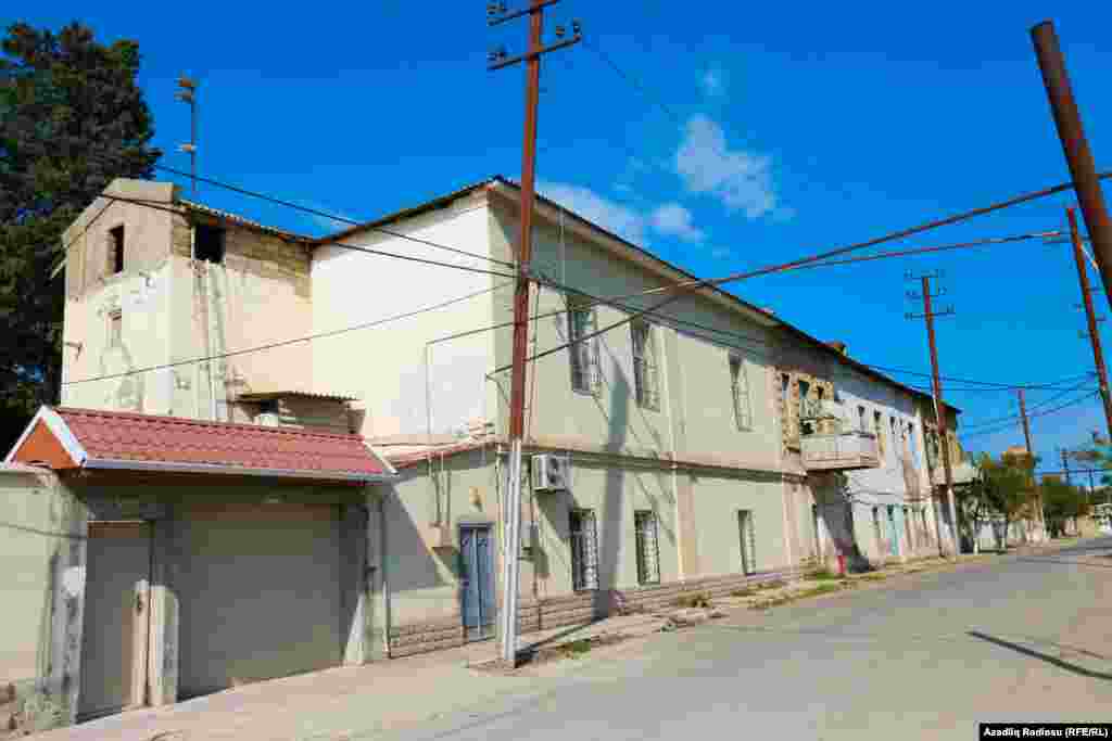 Tağıyevin evinin arxadan ümumi görünüşü