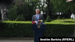 Presidenti i Kosovës, Hashim Thaçi. 