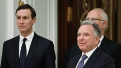 U.S. special envoy Steve Witkoff (right) and Jared Kushner are pictured at the Kremlin, where they met with Russian President Vladimir Putin on December 2.