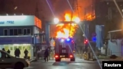 Ռուսաստան - Հրդեհը Շատուրայի ՋԷԿ-ում, 23-ը նոյեմբերի, 2025թ.