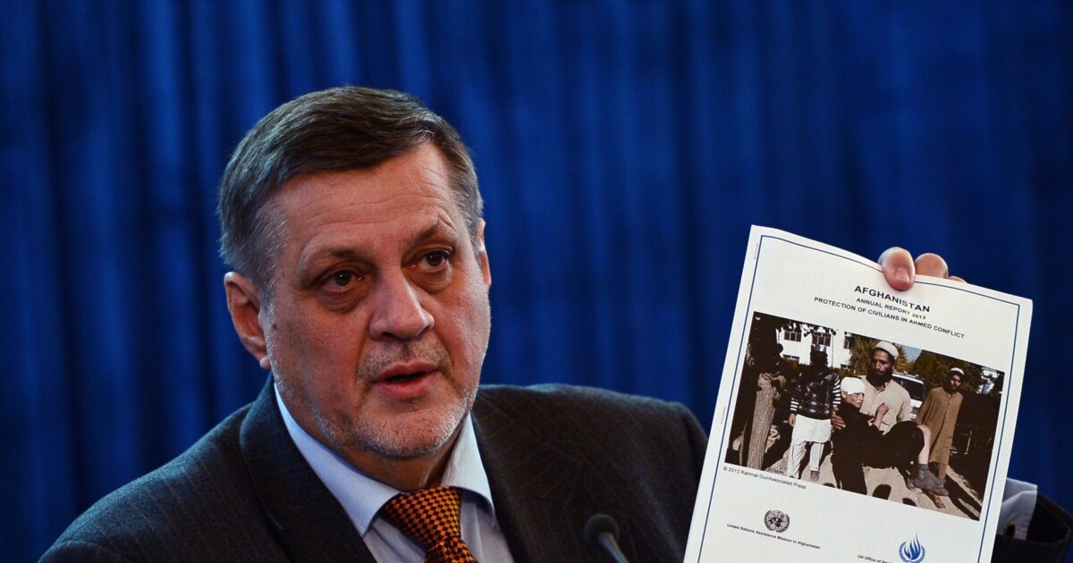 UN Says Afghan Civilian Casualties Are Rising