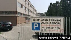 Jedan od besplatnih parkinga za dijasporu, Novi Sad (28. jul 2021.)