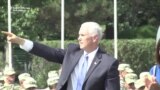 Pence Meets Troops, Tours Cathedral In Tbilisi