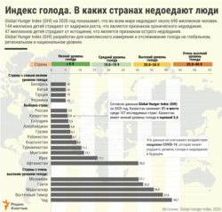 Infographics - Hunger Index - RUS