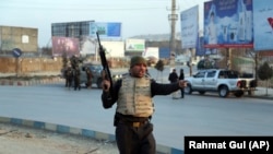 Afghan security forces arrive at the site of an explosion and attack by gunmen, in Kabul, Afghanistan, Monday, Dec. 24, 2018. File photo