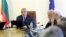 Премиерът Бойко Борисов по време на правителственото заседание.